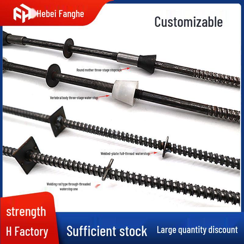 M12/M14/M16 Wall-Piercing Tie Rod and Bolt for Carpentry Construction
