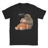I Need Some Love Punch Monkey TShirts Unisex Women Creative Cotton Tee Shirt Short Sleeve T Shirts Gift Idea Clothing