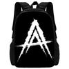 Fashion Hot Rapper Anuel AA Child School Backpack with Lunch Bags ,Pencil Bags ,School Bags for Boys Girls Best Gift