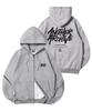 Another Archive 2Way Graffiti Zip-Up Hoodie_Black