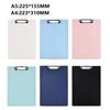 Supplies with Low Profile Clip Student File Folder Writing Pad Splint Memo Clip Plastic Clipboard