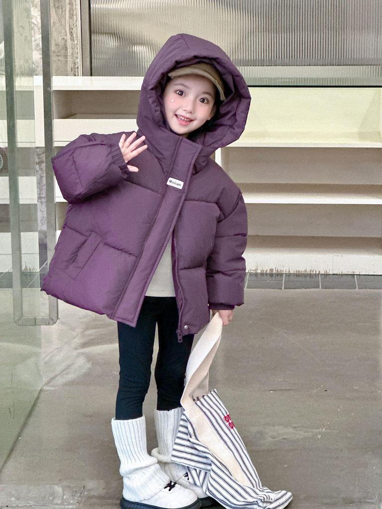 2025 Autumn/Winter Kids' Down Coat – Thick, Trendy Outerwear for Boys & Girls