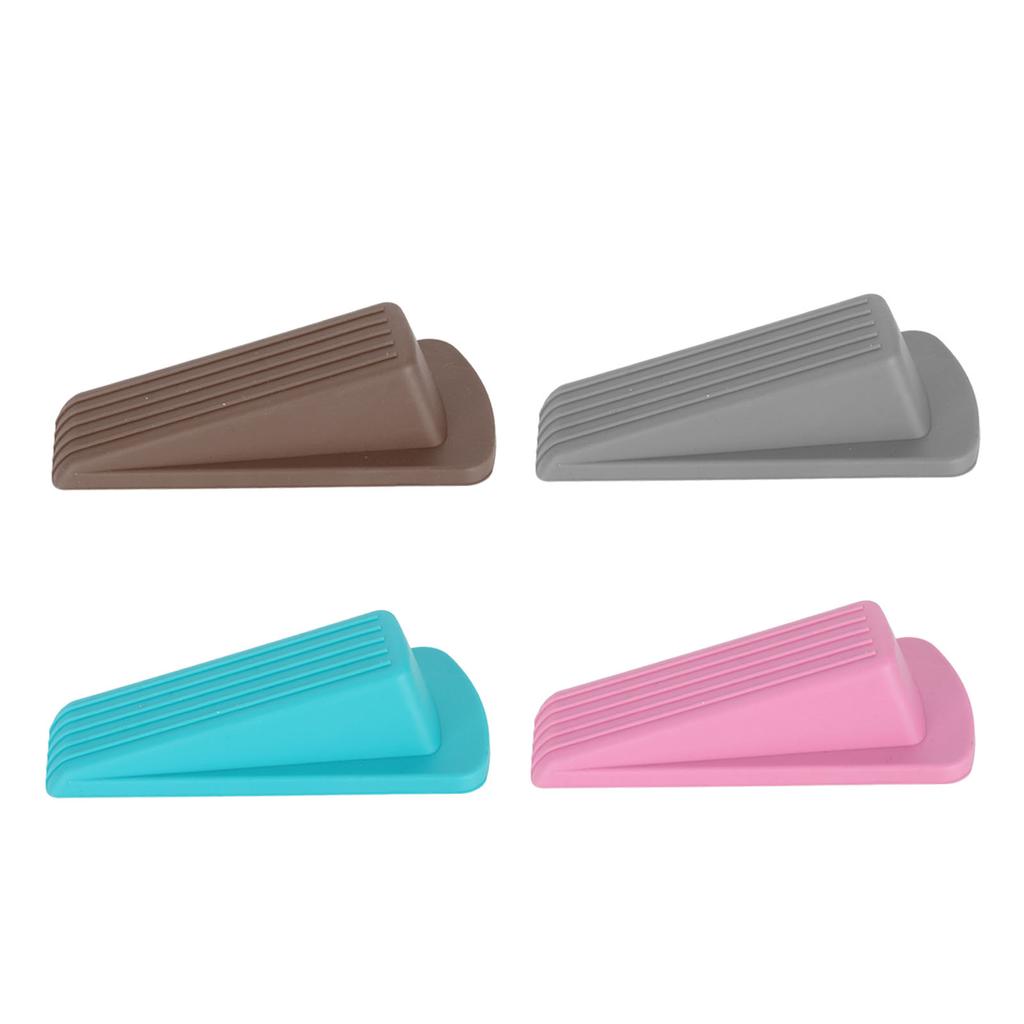 6 buc. Opritoare de ușă Groase Flexibile Stivuibile Anti-Deformare Pană de ușă pentru Spațiu de 1,2 in