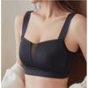 Seamless Lingerie Women's Breathable Bra Without Underwire Anti-sagging Breast Retraction Thin Large-sized Invisible Bra Push Up Bra