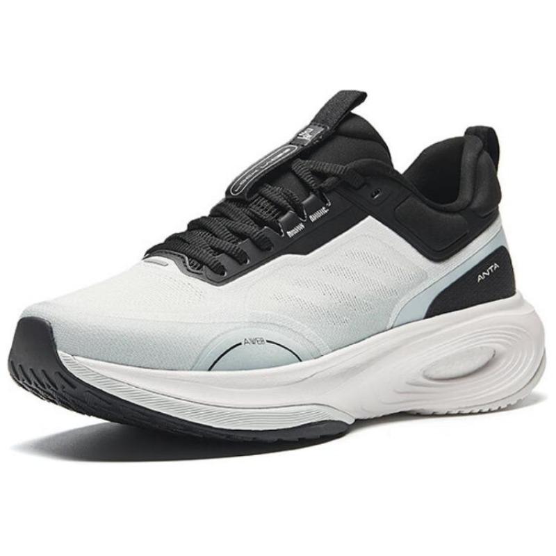 Anta Linghu Stoßdämpfung Niedrige Trainingsschuhe Herren Sneaker Weiß Schwarz Blau 112437790-2