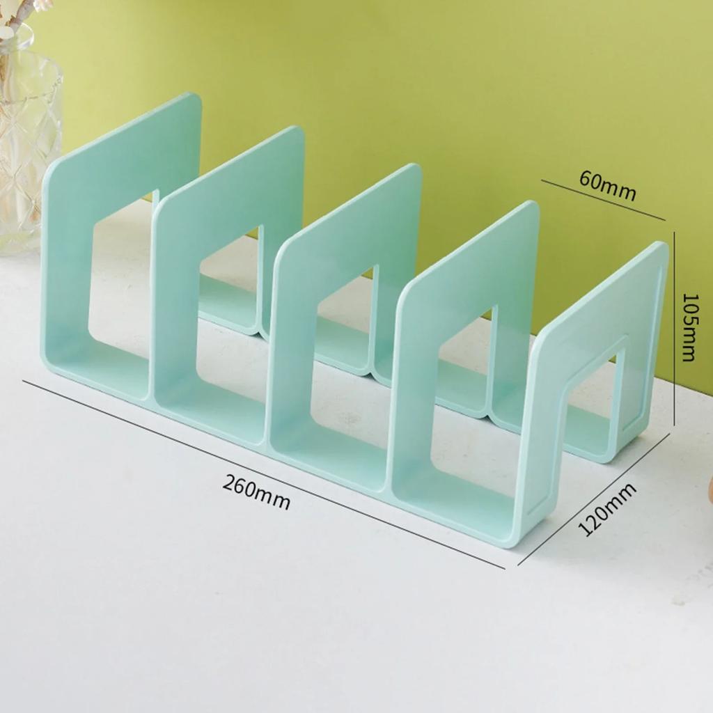 Multi-function Book Magazine Bookshelf Storage Stand Desk Organizer Holder for Book Magazine CD Files School Office Supplies