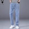 Playboy Men's Ice Silk Loose Straight Jeans