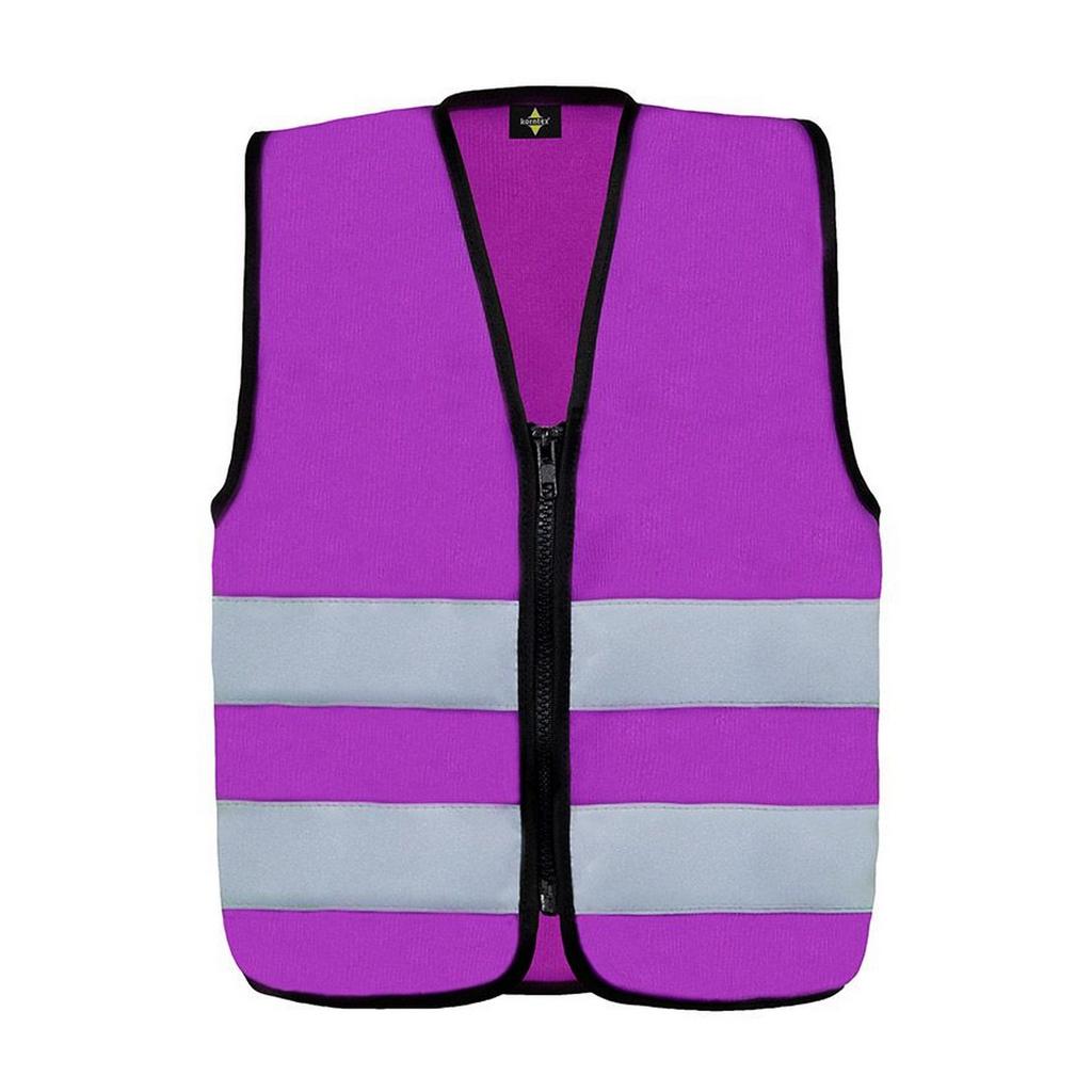 Korntex Childrens/Kids Aalborg Zip Front Hi-Vis Vest