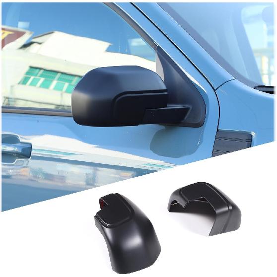 Car External Rearview Mirror Cover Cap TrimCompatible with Ford Maverick 2022-2024 Door External Side Rearview Mirror Protection Cover Moulding