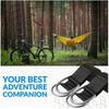 2 PCS Tree Swing Hanging Kit 5ft Swing Straps Holds 2200 Lbs with 2 Safer Lock Snaps Perfect for Swing Seat, Plank, Hammock