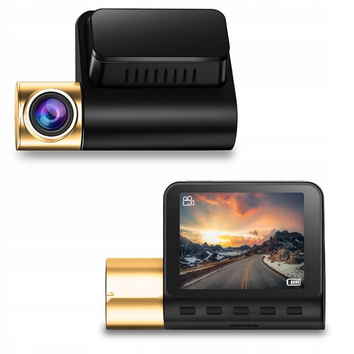 Wideorejestrator Samochodowy Z Wyświetlaczem Dash Cam Gps Wifi