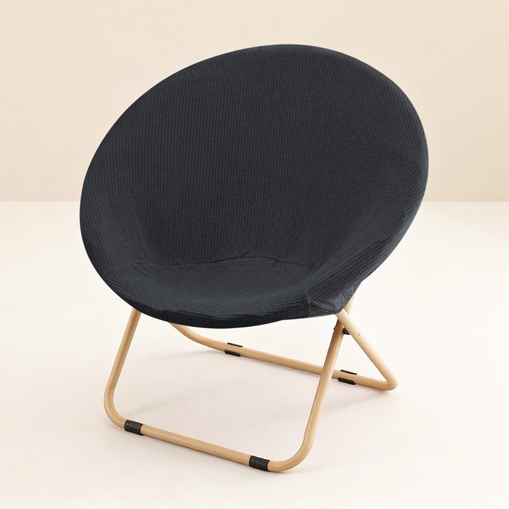Funda Redonda para Silla Saucer Suave Elástica Funda para Silla Luna para Protección de Muebles Protector para Silla Plegable de Camping para Exteriores