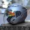 Men's 3/4 Motorcycle Helmet - National Standard Class A, 3C Certified, Electric Vehicle, Summer Safety Helmet