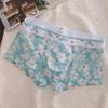 Transparent Mesh Boxer Shorts Ultra Thin See Through Underwear Flat Pants Male  Summer Season