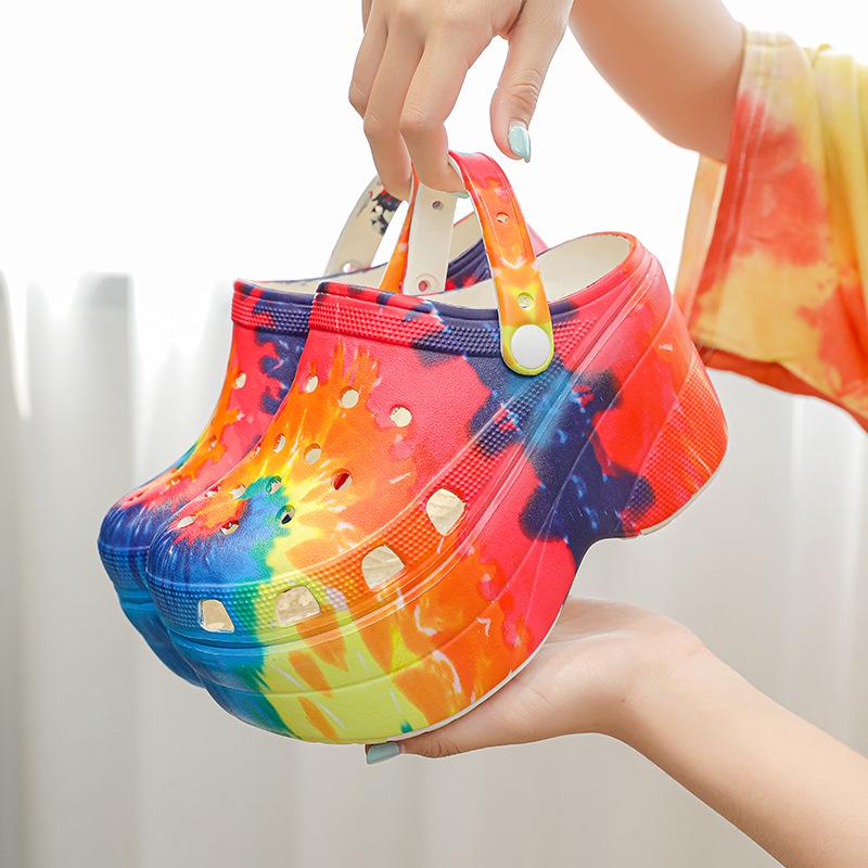 Женские босоножки на высоком каблуке и платформе большой размер лето европейский и американский стиль Size 40 1754₽