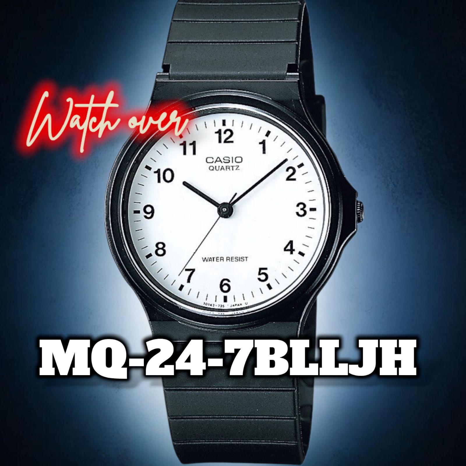 Last  Chipukashi Cheap Casio MQ-24-7BLLJH Mercari delivery Nekoposu mq24 mq-24 analog watch casio Casio CASIO analog watch