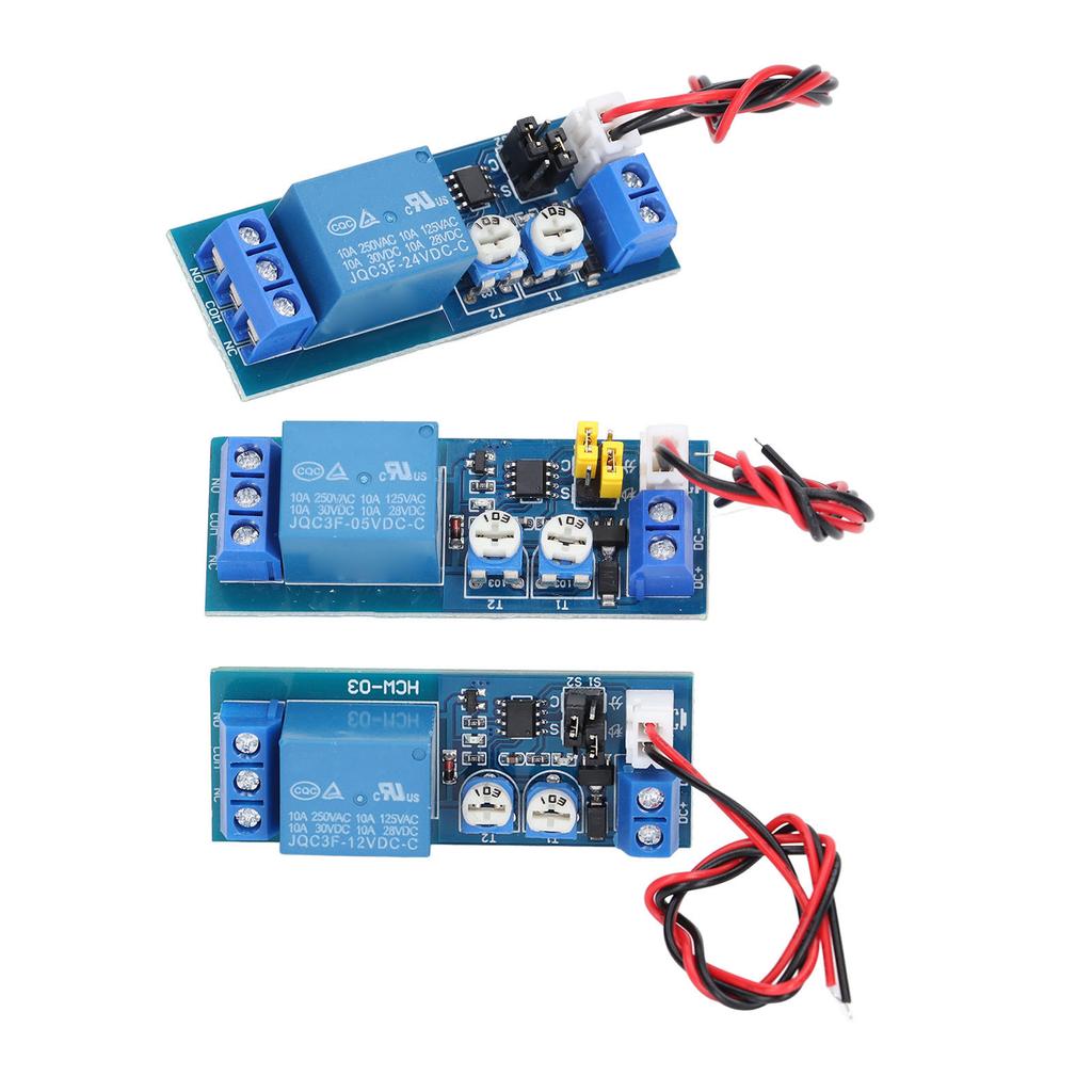 Modulo relè Scheda di ritardo temporale regolabile Ciclo infinito Modalità di temporizzazione singola per il controllo