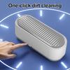 Ultrasonic Glasses Cleaner Professional High Frequency Jewelry Cleaner Machine Battery Powered Rings Jewelry Dentures Eyeglasses Cleaning Tools