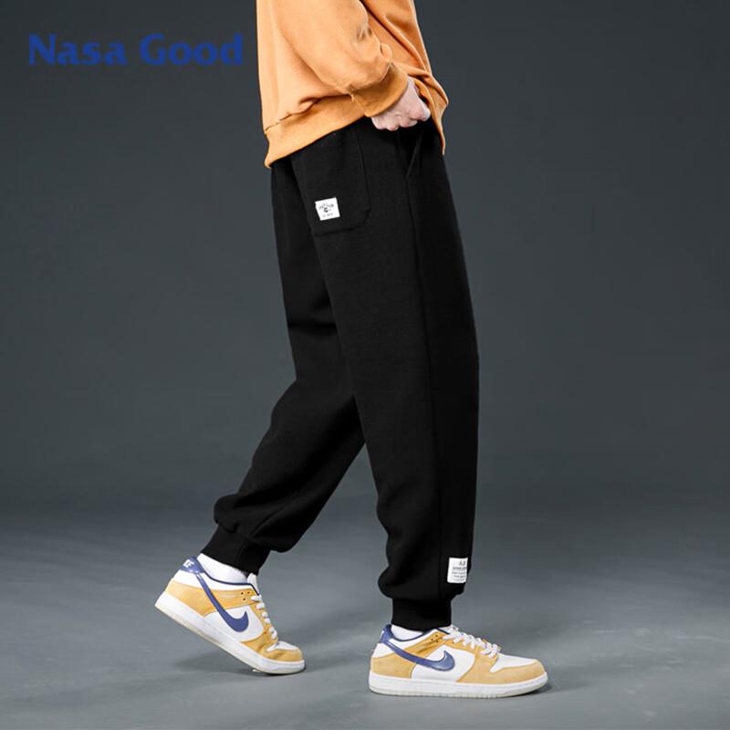 NASA GOOD Men's Waffle Jogger Pants