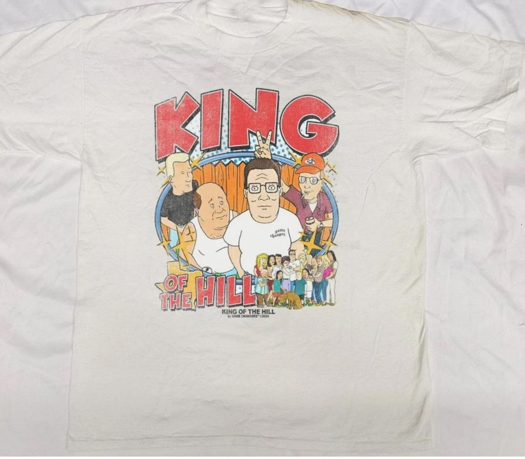 KING OF THE HILL Cotton Unisex Classic All Size S-45XL T-shirt