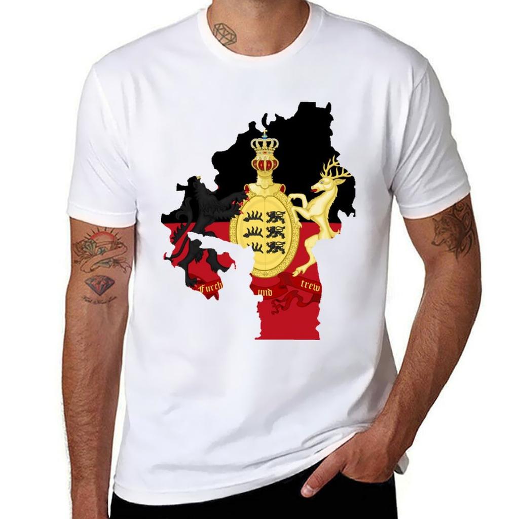 Kingdom Of WüRttemberg Tshirt Sports Basic Short Sleeve Tshirt