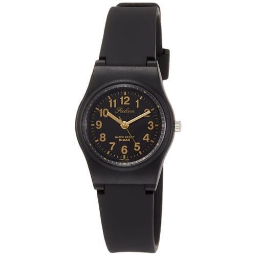 

Citizen Q&Q Watch Analog Waterproof Urethane Strap VP47-853 Women s Black Gold