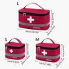 Compact Emergency Medical Kit with Travel-Friendly Medicine Organizer