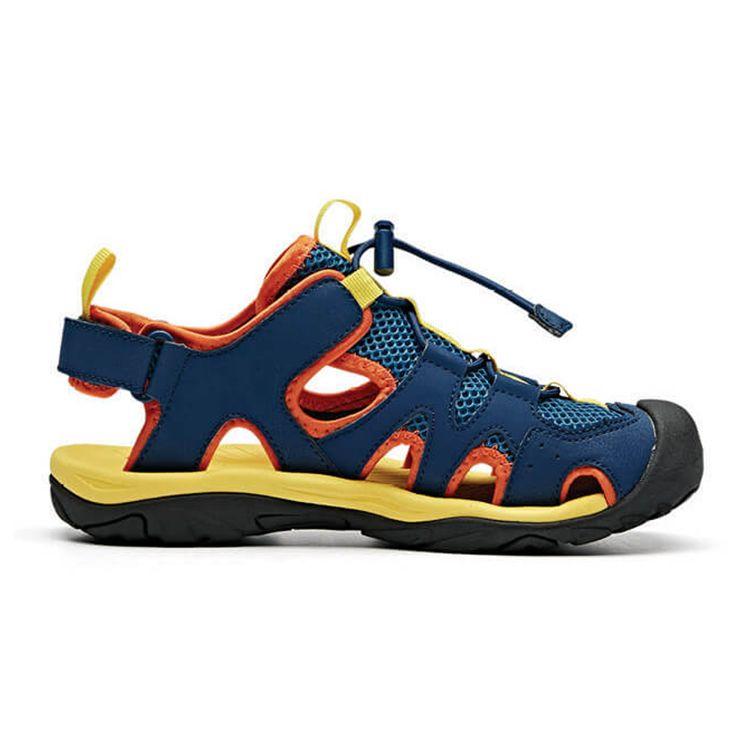 Anta Mesh Non-Slip Sports Sandals Kids Footwear Blue Orange Yellow A33026610-3