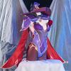 Game   Mona Megistus Astral Reflection Wig Sexy Dress Cosplay Halloween Christmas Party Costume