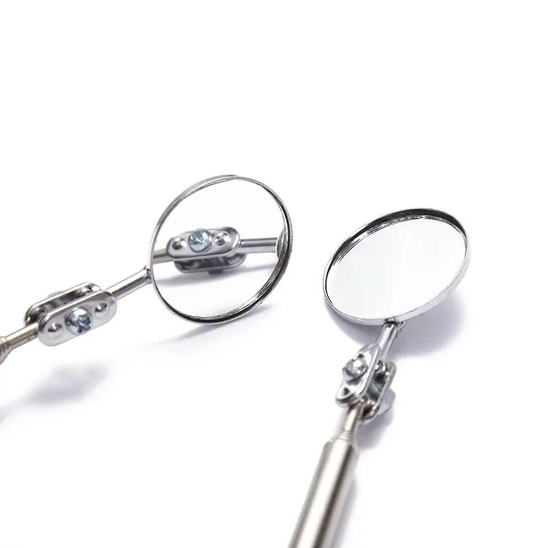 Portable Car Angle Observation Pen Car Telescopic Detection Lens Inspection Round Mirrorcar Inspection Mirror