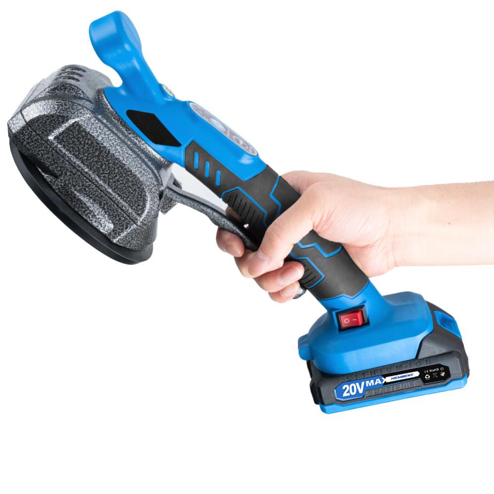5 Gear Adjustable Tiles Tiling Machine Efficient Cordless Rechargeable Tile Vibrator Suction Cup Tool For 18V Battery