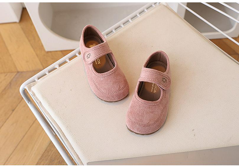 French-Style Girls' Leather Matte Princess Shoes - Spring/Autumn 2026 Korean Soft Sole Style