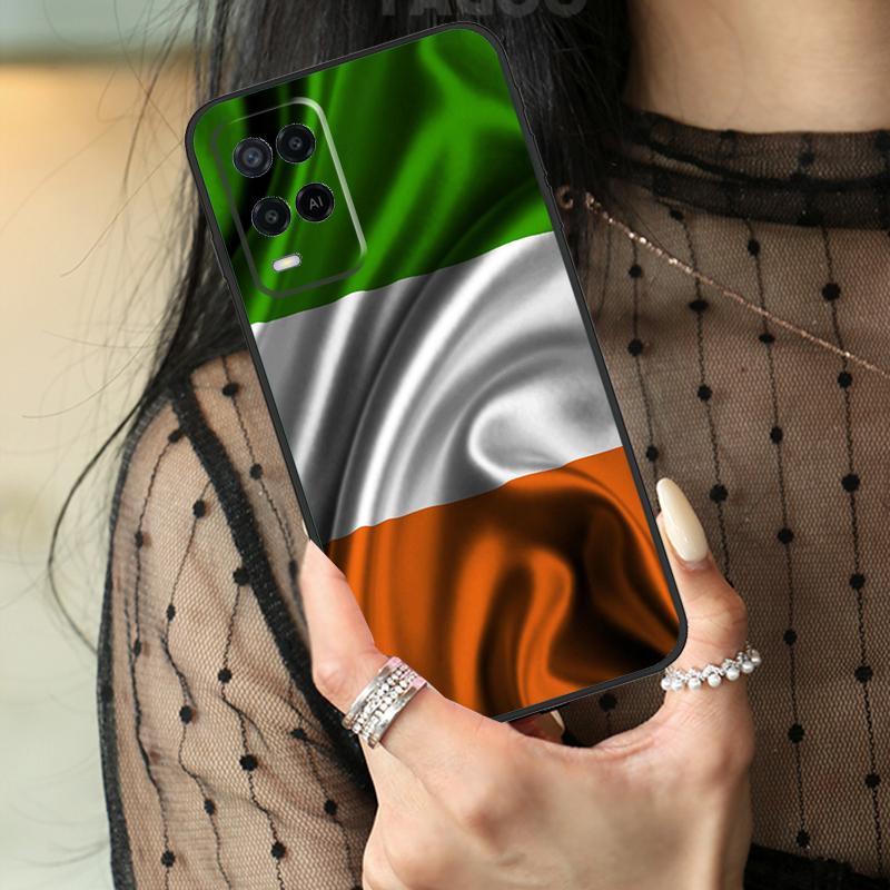 Irish Passport Ireland Flag Case For Oppo A16 A76 A96 A17 A18 A60 A80 A40 A38 A58 A78 A98 A94 A74 A54 A15 A57 A77 A5 Pro