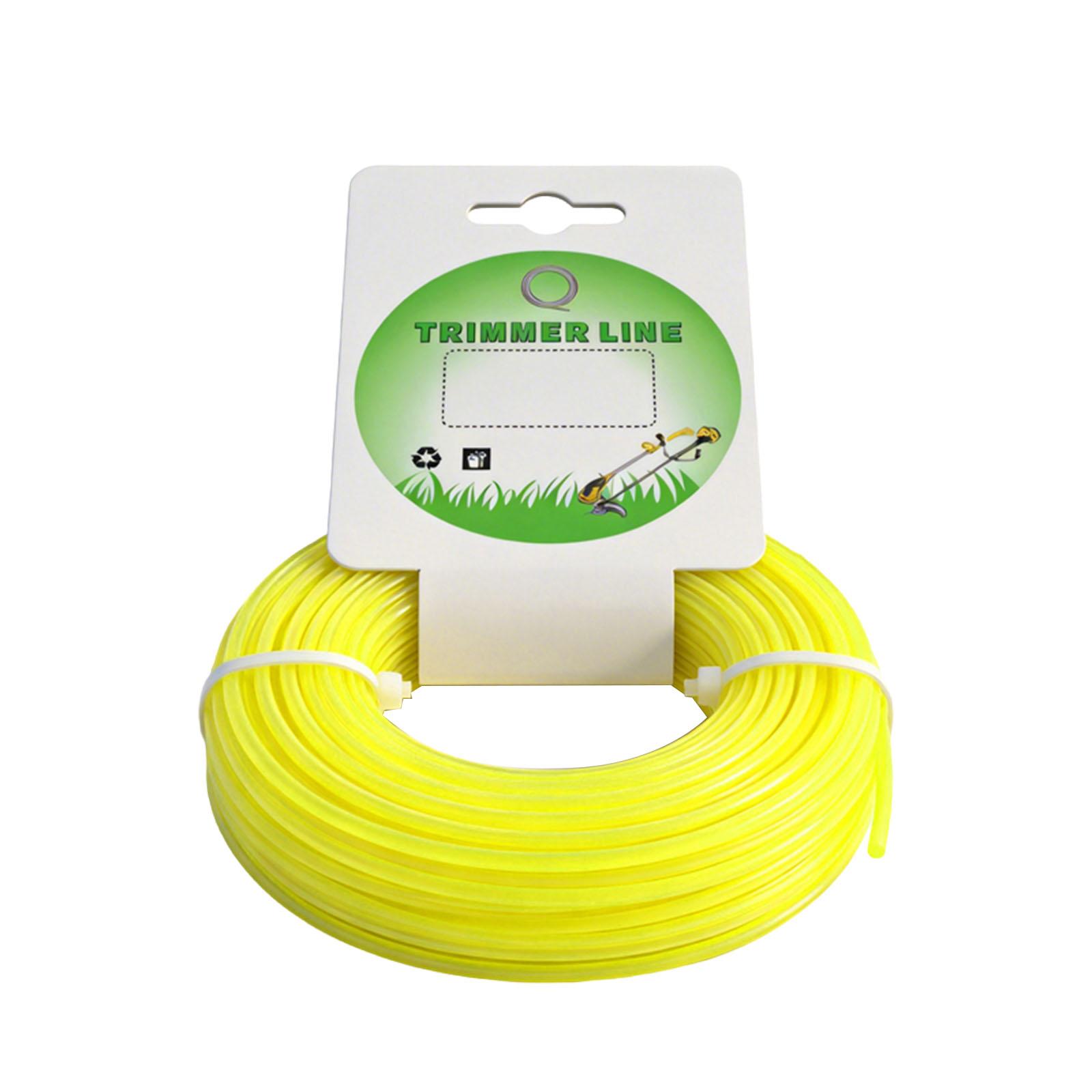

Grass String Trimmer Line High Strength Nylon Trimmer Line Replacement W-eed Eater Strimmer Line for Most Gas/Electric Trimming