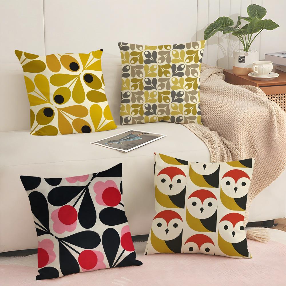 Brand OOrla kKiely Cushion Cover Short plush Doublesided Print Square Throw Pillow Covers Sofa Home Cushion Decor