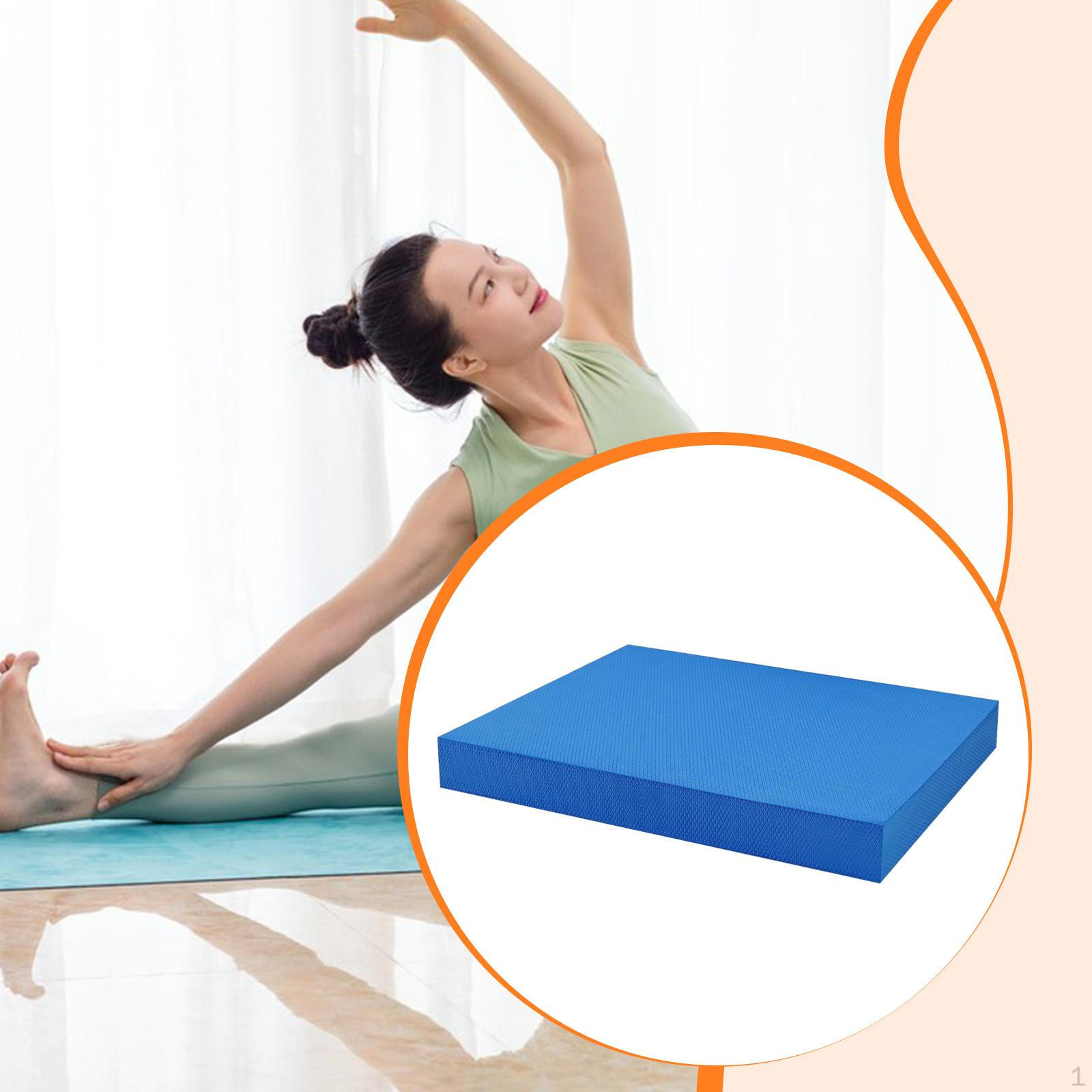 

Balance Pad Cushion Anti Slip Knee Cushioned Mat for Strength Training Home Gym Practice 20x33x5cm