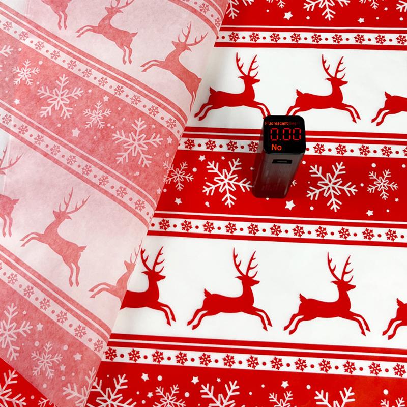 100PCS Christmas Food Parchment Paper Greaseproof Paper Holiday Burger Wrapping Sheets Festive Sandwich Packaging Paper 30x30cm