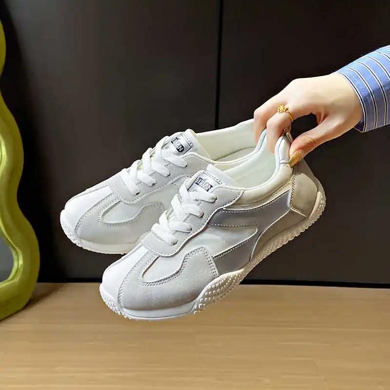 Fashion PU Leather Road Trainer Boots Ankle Shoes Women Shoes Due To Women Sneakers Sports Seasonal Sports-et-leisure Athletics