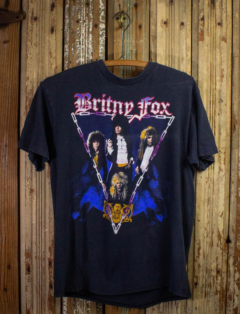 Hot Britny Fox Revolution Concert Size S234XL Black Color Tee Shirt NZ250