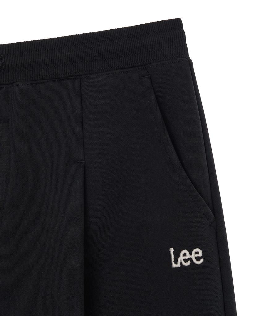 LEE Twitch Logo One-Pleat Sweatpants Black