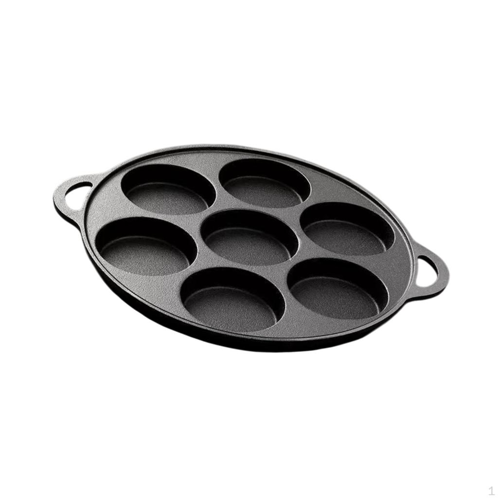 Egg Frying Easy Clean Multifunctional Nonstick for Burger Omelet Outdoor triple