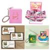 2026 new 3D Folding Book Keychain Fold Book Popup Dinosaur cat World Keyring For Kid Children Toy Dinosaur Party Gift
