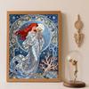 5d Diamond Painting, Ariel Mermaid Diamond Art Painting Diy Handmade Sticker Gift, Home Decoration Painting