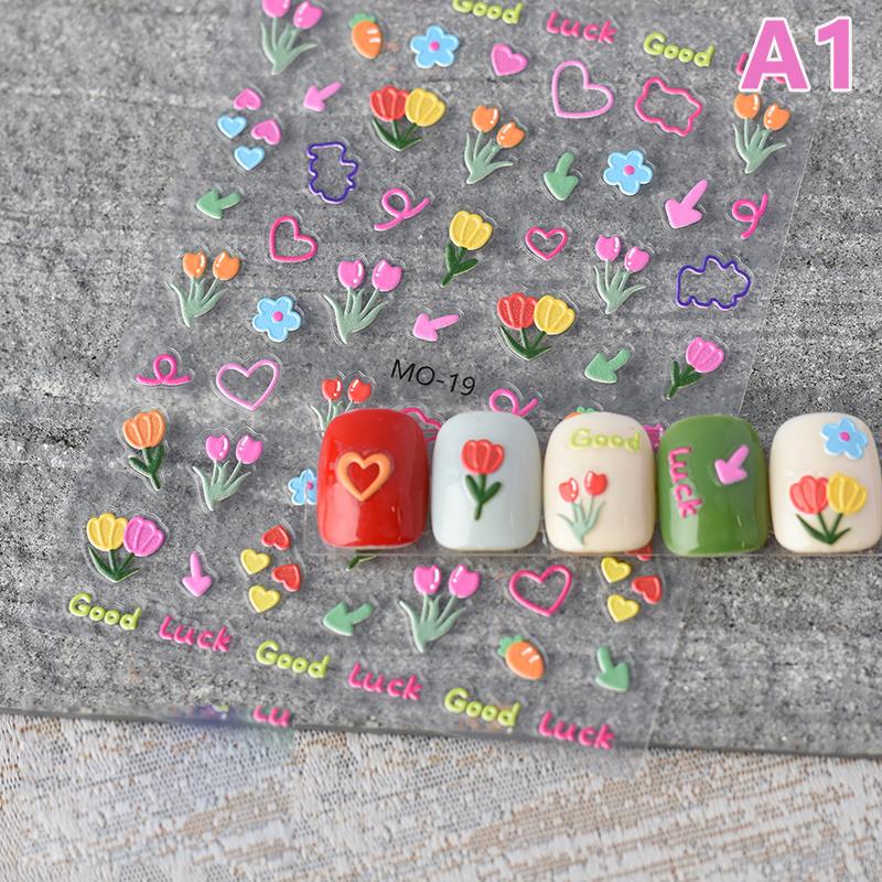 

Нейл-арт Цветочные ромашки Рельефные наклейки для ногтей Слайдеры Наклейки Цветочные ромашки Лепестки Цветы Назад Клей Наклейка для ногтей Украшения A1