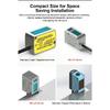 LR400 Laser Displacement Sensor RS485 NPN PNP Industrial Laser Distance Sensor 60–400mm Precision Compact Non‑contact