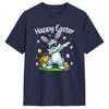 Funny Dabbing Bunny Easter Happy Easter T Shirt Summer Harajuku T Shirts Unisex Cotton O Neck XL XL XL Clothing YK Basic Tops