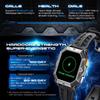 2025 Neue Smartwatch 1000mAh Akku 2,13 Zoll AMOLED-Bildschirm Herrenuhr Kompass 1ATM Wasserdicht Bluetooth-Anruf Sport Smartwatch