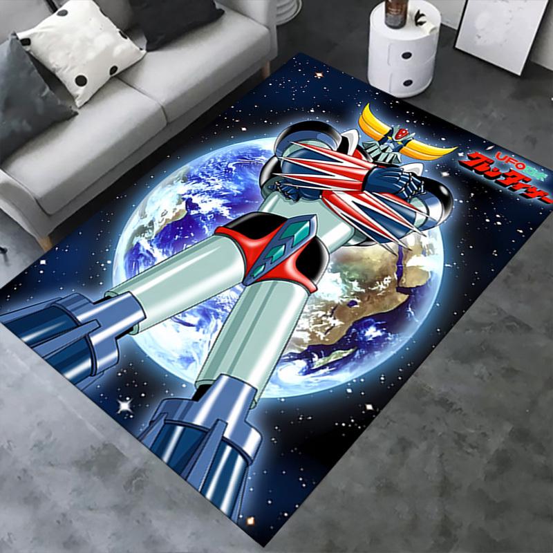 1pc Robot, King Kong Office Carpet Soft Polyester Non slip Machine Washable Indoor Carpet Living Roo