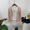 C S In The Room Soha Ribbed Long Sleeve Knit Cardigan 5Color