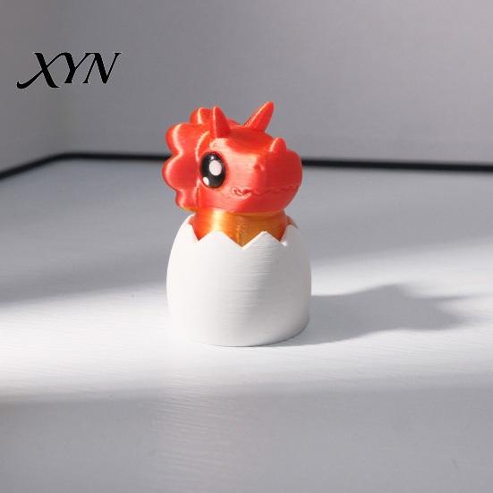 Dinosaur Egg Stress Reliever Fidget Clicker, 3D Printed Cute Keyboard Clicker Toy Toy, Relief for Office Desk Students Kids